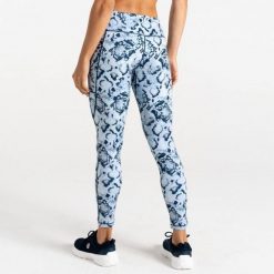 Damskie legginsy Dare 2B Influential II. Niebieskie legginsy Dare 2b, bez wzorów, z elastanu. Za 74.05 zł.
