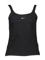 Nike Top "Essentials" w kolorze czarnym rozmiar: L. Czarne topy Nike, l, bez wzorów, bez kołnierzyka, bez ramiączek. Za 65.23 zł.