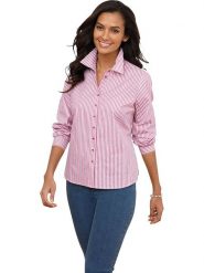 WITT WEIDEN Bluzka w kolorze jasnoróżowym rozmiar: 40. Różowe bluzki WITT WEIDEN, bez wzorów, z bawełny, bez kołnierzyka, bez ramiączek. Za 56.93 zł.