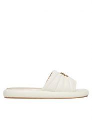 PINKO Klapki Fiona 03 SD0525 P003 Écru. Klapki Pinko, bez wzorów, ze skóry, bez obcasa, bez zapięcia. Za 939.99 zł.