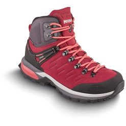 Buty trekkingowe damskie MEINDL Milford Lady GTX z membraną Gore-tex. Czerwone buty trekkingowe MEINDL, z gore-texu, bez zapięcia. Za 999.01 zł.