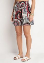 Czarne Szorty z Bawełny ze Wzorem Boho Kolariela. Czarne szorty Born2be, bez wzorów, z bawełny, boho. Za 39.99 zł.