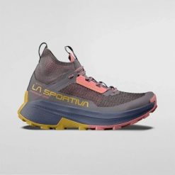 Damskie buty trekkingowe La Sportiva Prodigio Hike GTX. Czerwone trekkingi La Sportiva, bez wzorów, z dzianiny, bez zapięcia, trekkingowe, gore-tex. Za 753.00 zł.