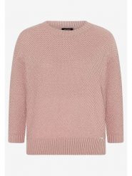 More & More Sweter w kolorze jasnoróżowym rozmiar: 44. Różowe swetry More & More, bez wzorów, z bawełny, bez ramiączek. Za 88.23 zł.