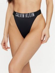 Calvin Klein Swimwear Dół od bikini KW0KW02579 Czarny. Czarne bikini Calvin Klein Swimwear, bez wzorów, z syntetyku. Za 119.99 zł.