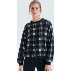 Bluza w kratę - Wielobarwny. Bluzy Cropp. W wyprzedaży za 29.99 zł.