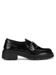 MEXX Mokasyny MI001201343W Czarny. Czarne mokasyny Mexx, bez wzorów, z materiału. Za 239.99 zł.