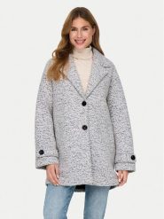 ONLY Płaszcz wełniany Sophia 15321880 Szary Relaxed Fit. Szare płaszcze ONLY, na zimę, s, bez wzorów, z syntetyku, bez kaptura. Za 399.99 zł.