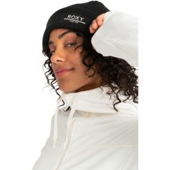 Czapka zimowa damska Roxy Folker. Czarne czapki zimowe Roxy, bez wzorów. Za 71.50 zł.