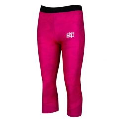 Legginsy sportowe damskie EXTREME HOBBY HAVOC 3/4. Czerwone legginsy EXTREME HOBBY, bez wzorów, z elastanu, sportowe. Za 179.00 zł.