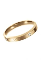 Daniel Wellington pierścionek Lumine Ring G 54. Żółte pierścionki Daniel Wellington. W wyprzedaży za 169.99 zł.