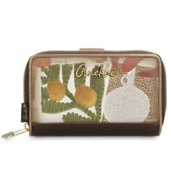 Brązowy Damski Portfel Anekke Edycja Limitowana. Brązowe portfele Anekke, bez wzorów. Za 179.00 zł.