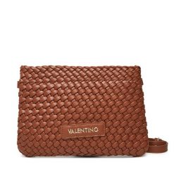 Torebka Valentino. Brązowe listonoszki Valentino, bez wzorów, bez dodatków. Za 439.99 zł.