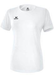 Biała koszulka funkcyjna Erima do sportów zespołowych. Białe t-shirty sportowe Erima, bez wzorów, z materiału, bez ramiączek, do piłki nożnej. Za 103.98 zł.