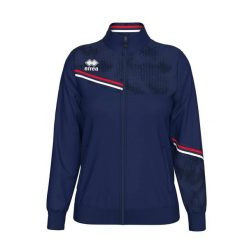 Bluza Errea Estella Kurtka Ad Damskie. Niebieskie bluzy bez kaptura ERREA, l, bez wzorów, z materiału, bez kaptura, na fitness i siłownię. Za 238.50 zł.