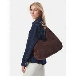 Torebka MICHAEL Michael Kors. Brązowe torebki klasyczne MICHAEL Michael Kors, bez wzorów, klasyczne, bez dodatków. Za 1,979.00 zł.