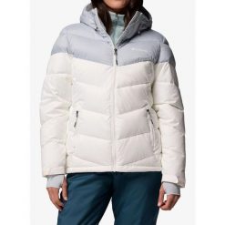 Kurtka damska Columbia Abbott Peak II Insulated Jacket - sea salt/cirrus grey L. Białe kurtki narciarskie Columbia, na zimę, l, bez wzorów, bez kaptura, narciarskie. Za 646.79 zł.