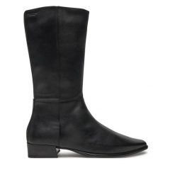 Botki Vagabond Shoemakers. Czarne botki Vagabond Shoemakers, bez wzorów, bez obcasa, na płaskiej podeszwie, bez zapięcia. Za 499.99 zł.