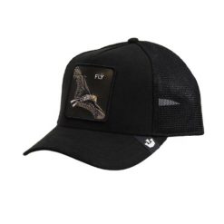 Czapka z daszkiem Goorin Bros. The Suede Bat Trucker 101-1814-BLK. Czarne czapki z daszkiem Goorin Bros, bez wzorów. Za 198.00 zł.