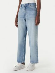 HUGO Jeansy 50561548 Niebieski Regular Fit. Niebieskie jeansy Hugo, bez wzorów, z bawełny. Za 449.99 zł.