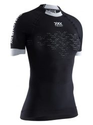 X-Bionic Koszulka w kolorze czarnym do biegania rozmiar: L. Czarne t-shirty sportowe X BIONIC, l, bez wzorów, bez ramiączek, do biegania. Za 309.95 zł.
