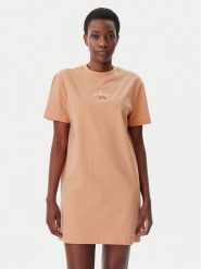 Calvin Klein Jeans Sukienka codzienna Gradient Monologo J20J225273 Koralowy Relaxed Fit. Pomarańczowe sukienki Calvin Klein Jeans, na co dzień, xs, bez wzorów, z bawełny, bez kołnierzyka, bez ramiączek, proste. Za 189.99 zł.