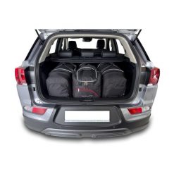 Torby Do Bagażnika Ssangyong Korando Ev 2022+ 4Szt Kjust. Czarne torby podróżne KJUST, bez wzorów. Za 1,214.00 zł.