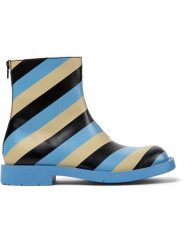 Camper Skórzane botki ze wzorem rozmiar: 38. Botki Camper, bez wzorów, bez obcasa, bez zapięcia. Za 404.99 zł.