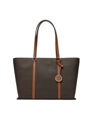 MICHAEL Michael Kors Torebka Temple Tote 30R4G1LT3B Brązowy. Brązowe torebki klasyczne MICHAEL Michael Kors, bez wzorów, ze skóry, bez dodatków. Za 1,109.99 zł.