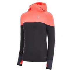 Damska wodoodporna bluza z kapturem Macron FCC Haze 3D. Brązowe bluzy Macron, l, bez wzorów, z materiału, z kapturem, do biegania. Za 421.50 zł.