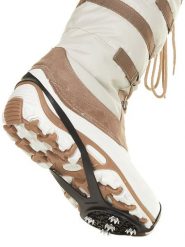 Kimberfeel Kolce "Spiker" w kolorze czarnym rozmiar: onesize. Czarne kozaki Kimberfeel, bez wzorów, z materiału, eleganckie, bez obcasa, bez zapięcia. Za 52.55 zł.