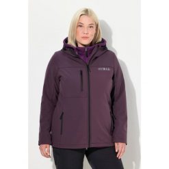Damskie Kurtka softshell HYPRAR hydrofobowa stretch odblask. Czerwone kurtki przejściowe sportowe Ulla Popken, plus size, bez wzorów, z elastanu, bez kaptura, trekkingowe. W wyprzedaży za 383.99 zł.