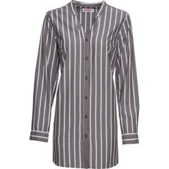 Długa bluzka bonprix szaro-biały w paski. Bluzki marki bonprix. Za 44.99 zł.