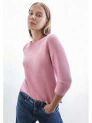 Street One Sweter w kolorze jasnoróżowym rozmiar: 38. Różowe swetry Street One, bez wzorów, z bawełny, street, bez ramiączek. Za 136.45 zł.