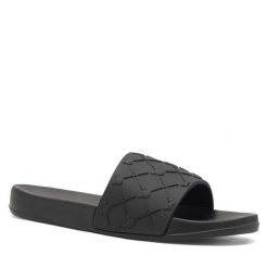 Klapki Mickey&Friends. Czarne klapki Mickey&Friends, bez wzorów, bez obcasa, bez zapięcia. Za 59.99 zł.