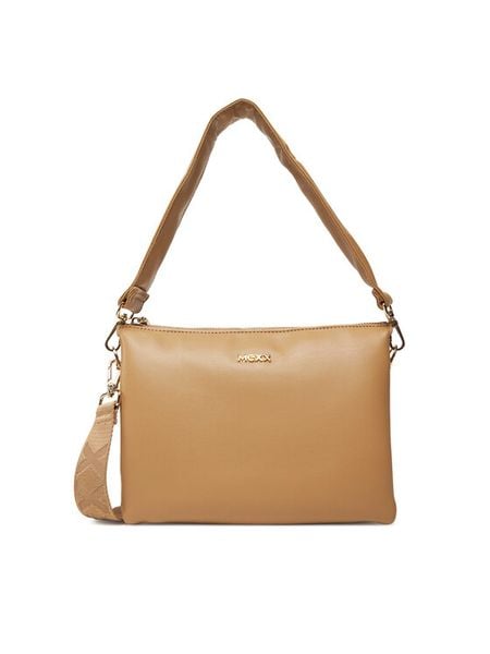 MEXX Torebka C-MEXX-CR-003-08 Beżowy. Brązowe torebki klasyczne Mexx, bez wzorów, z materiału, bez dodatków. Za 139.99 zł.