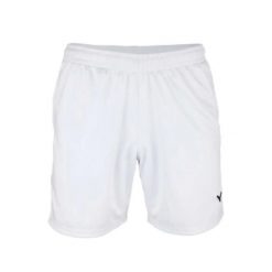 Szorty Victor Function 4866. Białe szorty sportowe Victor, bez wzorów, z materiału, tenisowe. Za 119.99 zł.