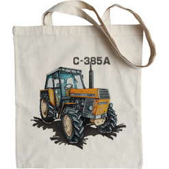 Ursus C-385A — torba. Czerwone torby podróżne nikiniki, bez wzorów, z bawełny, na ramię. W wyprzedaży za 24.65 zł.