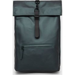 Rains plecak 13160 Rolltop Rucksack kolor zielony duży gładki. Zielone plecaki Rains, bez wzorów, do ręki, bez dodatków. Za 439.99 zł.