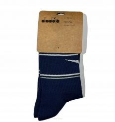 Skarpety tenisowe Diadora Socks Court. Niebieskie skarpetki Diadora, bez wzorów, z elastanu. Za 43.40 zł.