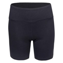 Szorty damskie Martes Essentials Lady Merci. Czarne szorty sportowe MARTES ESSENTIALS, bez wzorów, z elastanu, do biegania. Za 73.78 zł.