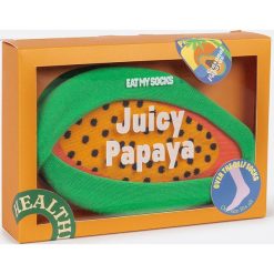 Eat My Socks skarpetki Juicy Papaya. Skarpetki Eat My Socks, bez wzorów. W wyprzedaży za 53.99 zł.