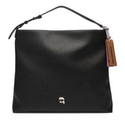 Torebka KARL LAGERFELD. Czarne torebki klasyczne KARL LAGERFELD, bez wzorów, klasyczne, bez dodatków. Za 799.99 zł.