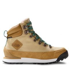 Trekkingi The North Face. Brązowe buty trekkingowe The North Face, bez zapięcia. Za 469.99 zł.