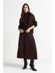 Rich & Royal Spódnica w kolorze brązowym rozmiar: 40. Brązowe spódnice Rich & Royal, na co dzień, bez wzorów, maxi, proste. Za 244.95 zł.