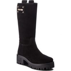 Kozaki LOVE MOSCHINO - JA24206H06JF0000 Nero. Czarne kozaki Love Moschino, ze skóry. Za 1,349.00 zł.