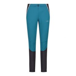 Spodnie damskie turystyczne CMP 38E4846. Zielone spodnie materiałowe CMP, bez wzorów, sportowe. Za 306.50 zł.