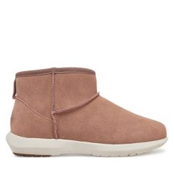 Śniegowce EMU Australia. Czerwone śniegowce Emu Australia, bez wzorów, bez zapięcia. Za 459.99 zł.