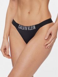 Calvin Klein Swimwear Dół od bikini Brazilian KW0KW01984 Czarny. Czarne bikini Calvin Klein Swimwear, bez wzorów, z syntetyku. Za 109.99 zł.