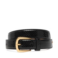 Pasek Damski Elisabetta Franchi. Czarne paski Elisabetta Franchi, bez wzorów. Za 599.99 zł.